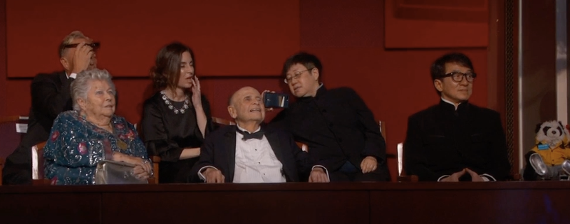 Illustration for article titled May we all endure the Oscars with the dignity of Jackie Chan